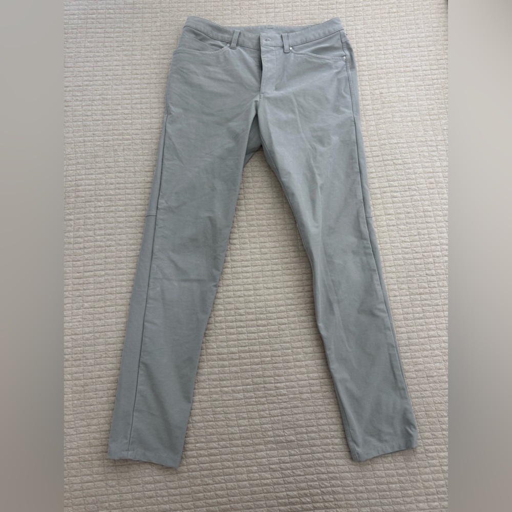 Lululemon ABC Pant Slim 34” inseam,  32” waist (seal grey utilitech)